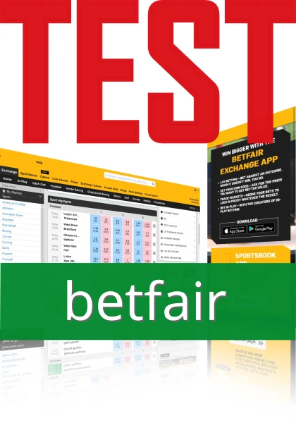 Test de l'opérateur Betfair